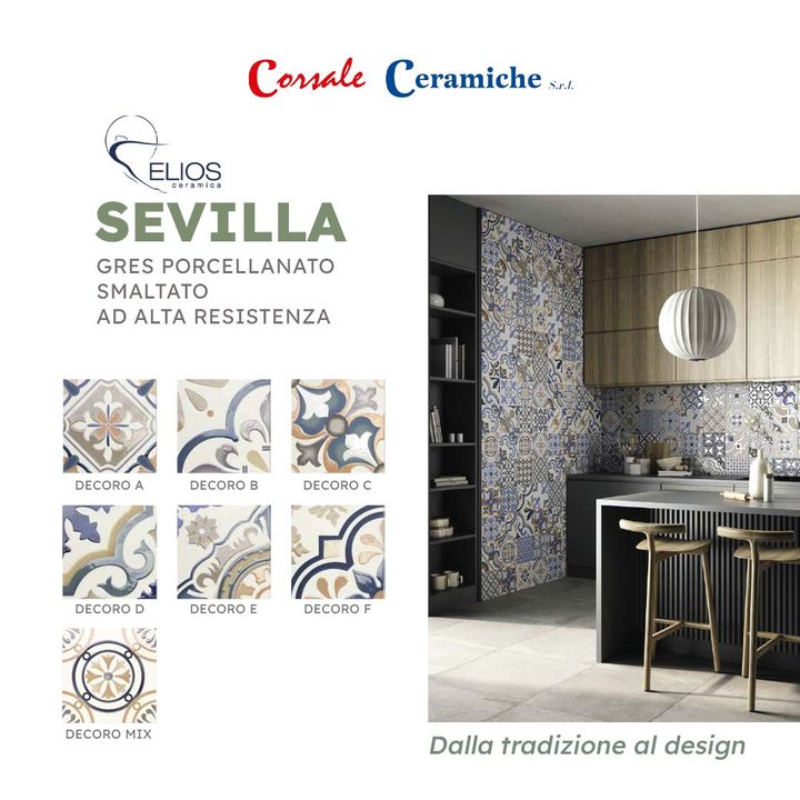 #ELIOS #CERAMICHE ➡ collezione #SEVILLA 👌🔝