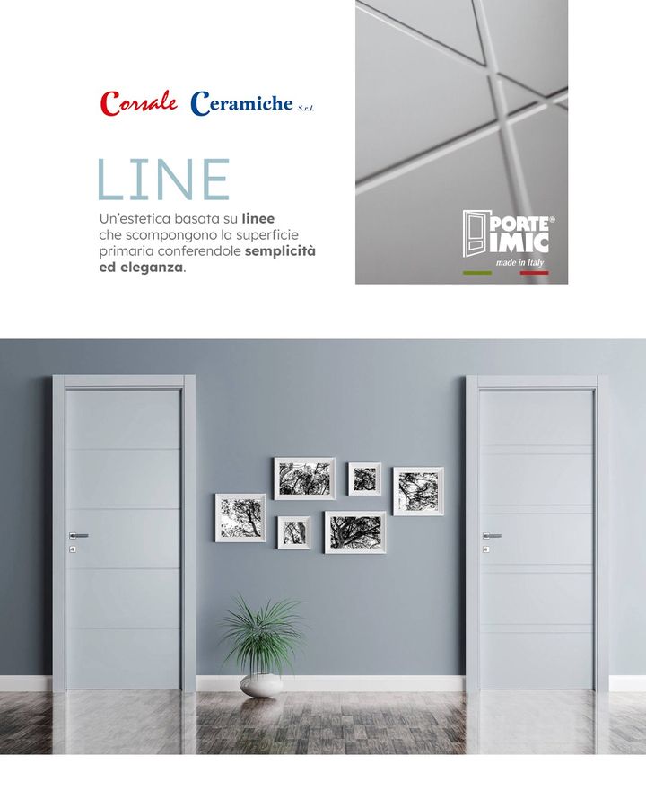 Porte #Imic 👉 serie #LINE 🚪✒

La serie di porte con