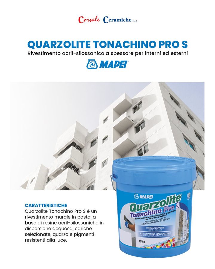 Da Corsale Ceramiche 👉 #Quarzolite Tonachino PRO S

Se desideri un